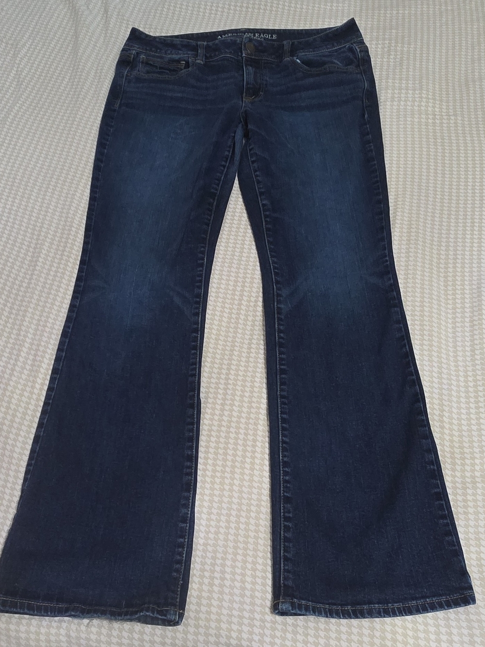 American Eagle Outfitters Dark Indigo Flare Jeans